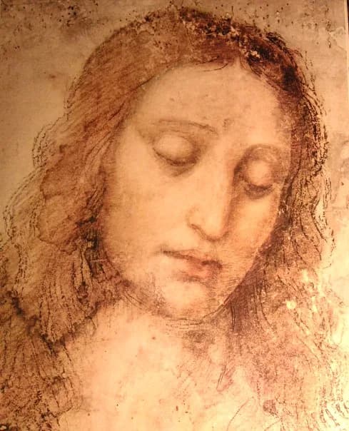 MAXIMALIST 2600 Leonardo da Vinci Head of Jesus at the Last Supper copia