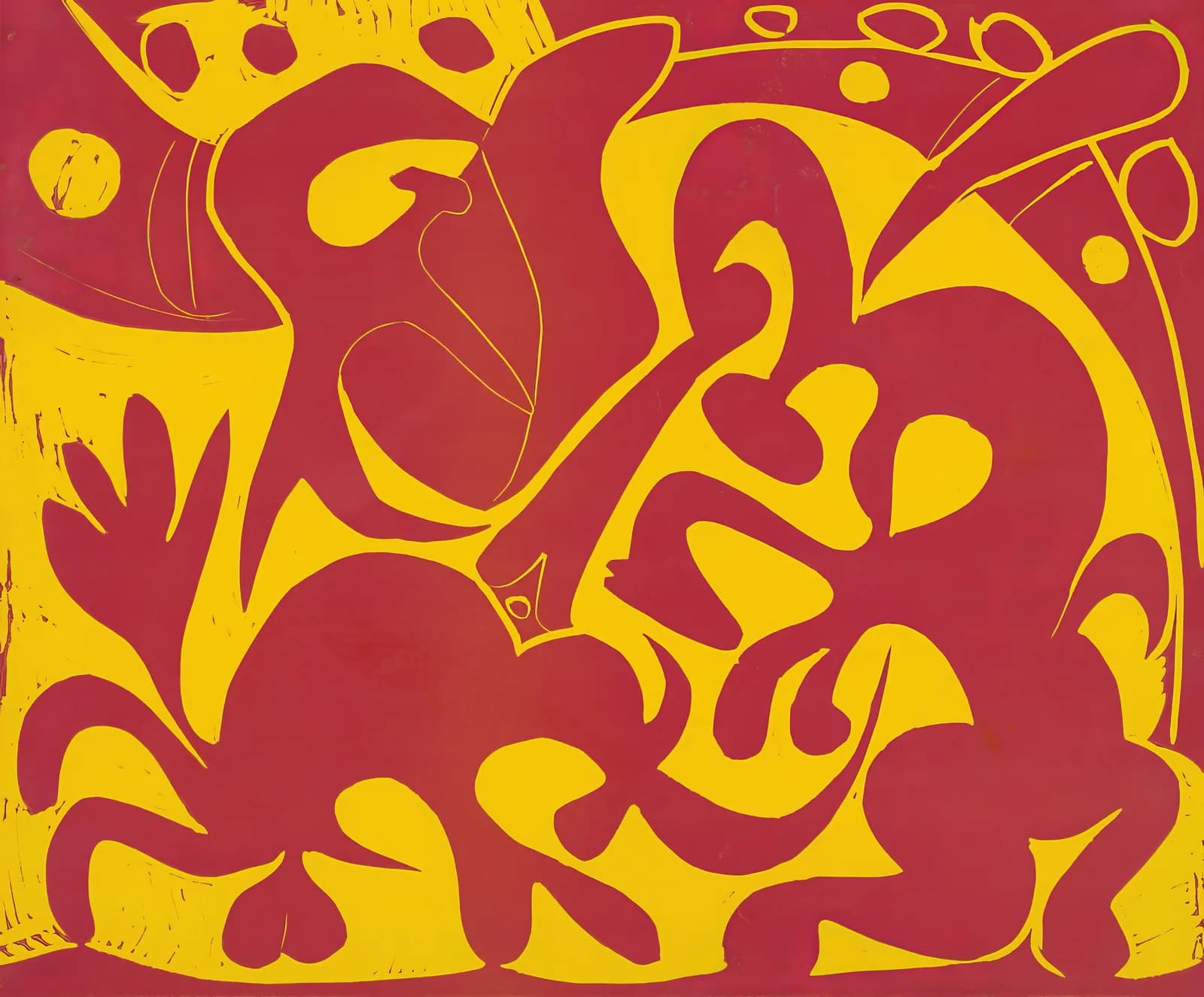 MAXIMALIST 2600 Pique (rouge et jaune) (Spear, Red and Yellow) (1959) copia