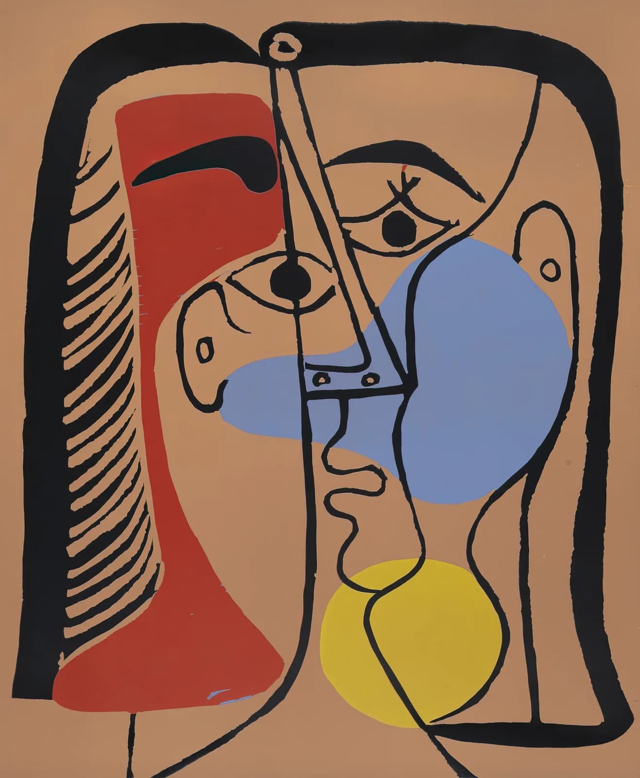 MAXIMALIST 2600 Portrait of Jacqueline with Glossy Hair (1962) copia