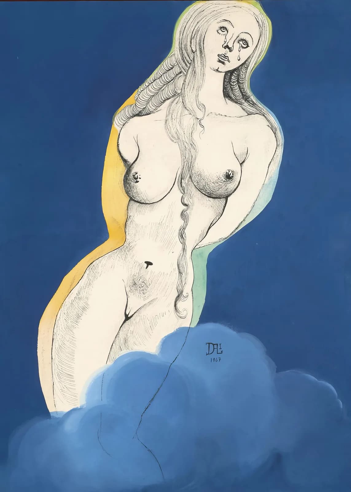 MAXIMALIST 2600 Salvador Dalí Allégorie Brave Cécile (1967) copia