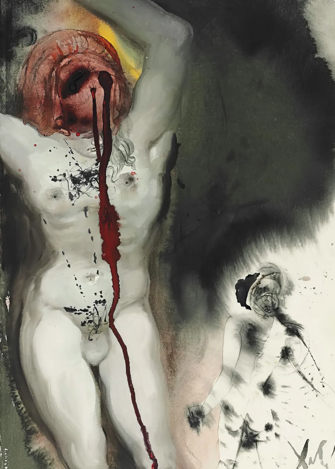 MAXIMALIST 2600 Salvador Dalí David et Goliath (1 Samuel 17) (1964) copia