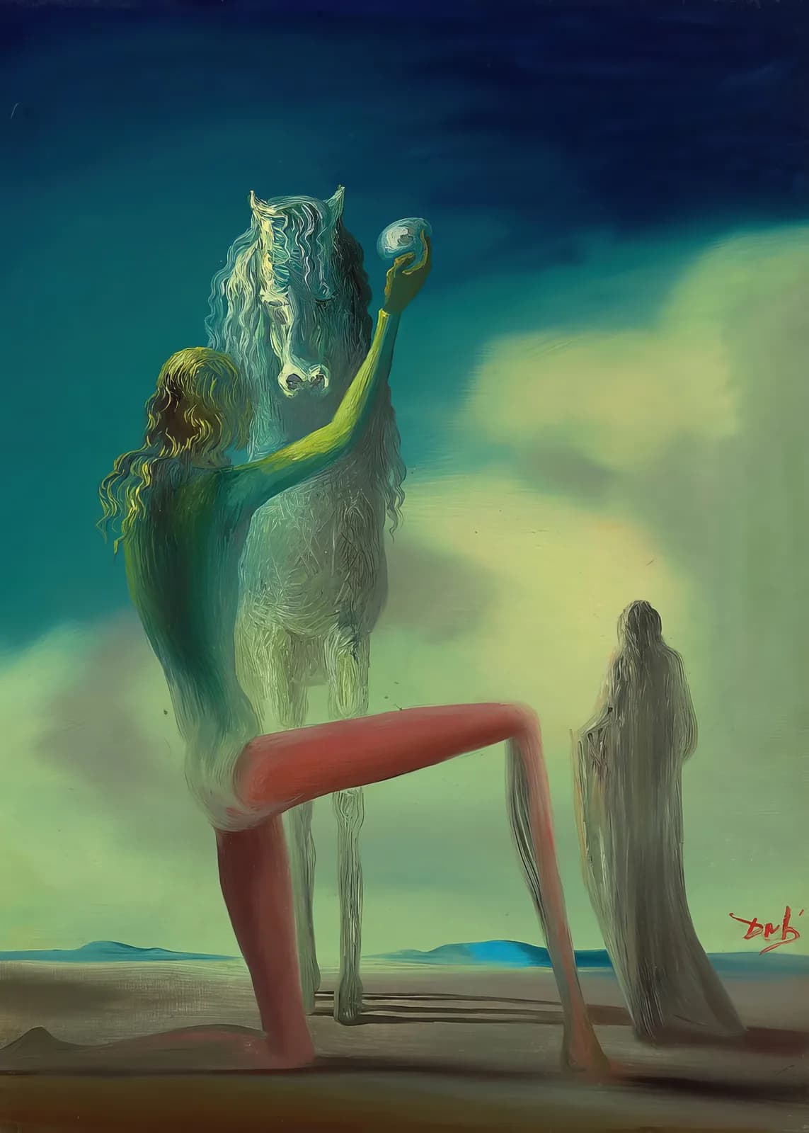 MAXIMALIST 2600 Salvador Dalí Le chevalier de la mort (1934) copia