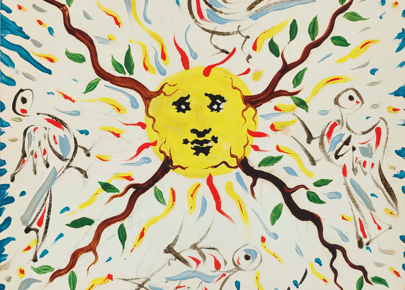 MAXIMALIST 2600 Salvador Dalí Le soleil végétal (circa 1953) copia