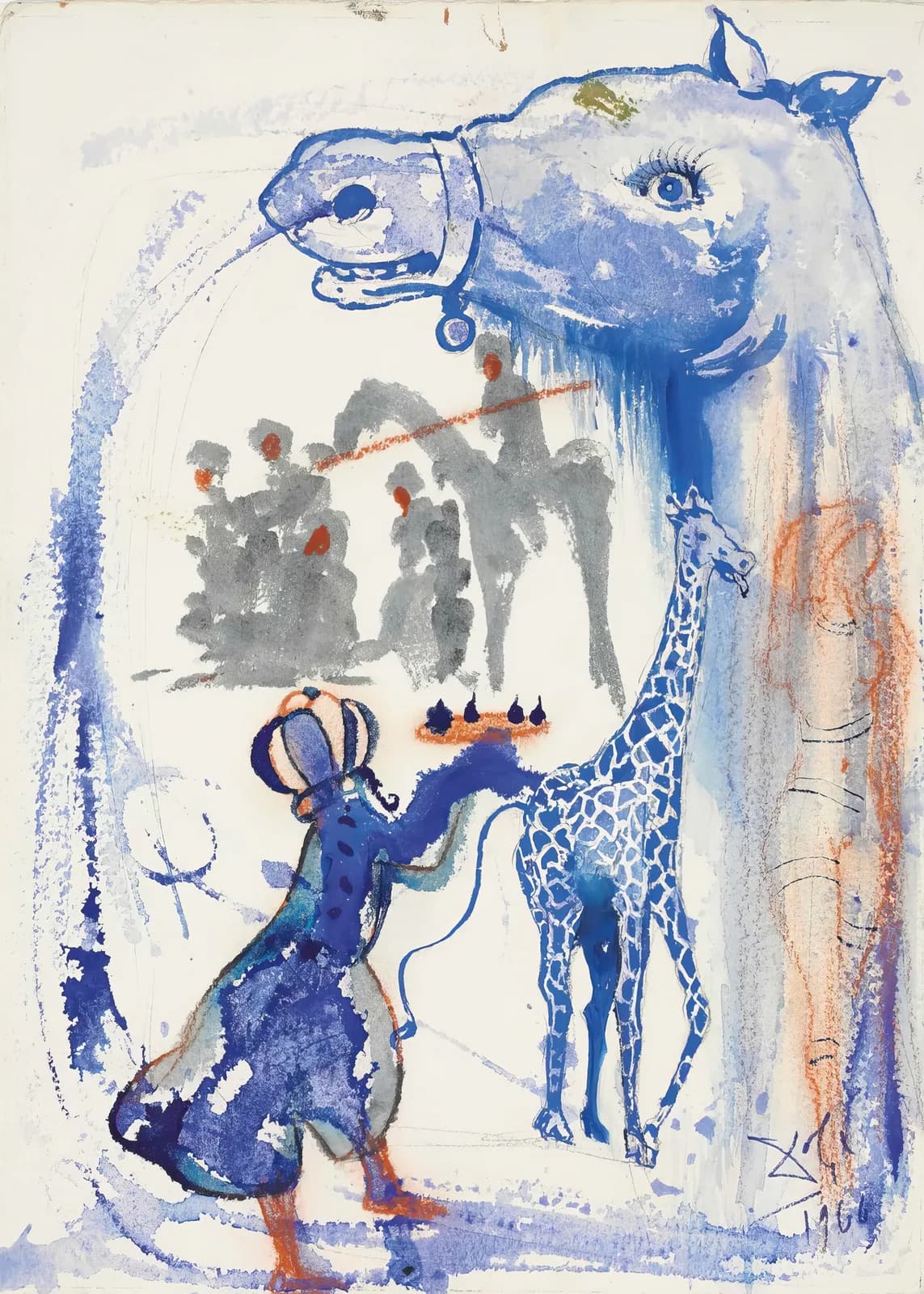 MAXIMALIST 2600 Salvador Dalí Odalisque et girafe pulvérisation des narines (1966) copia