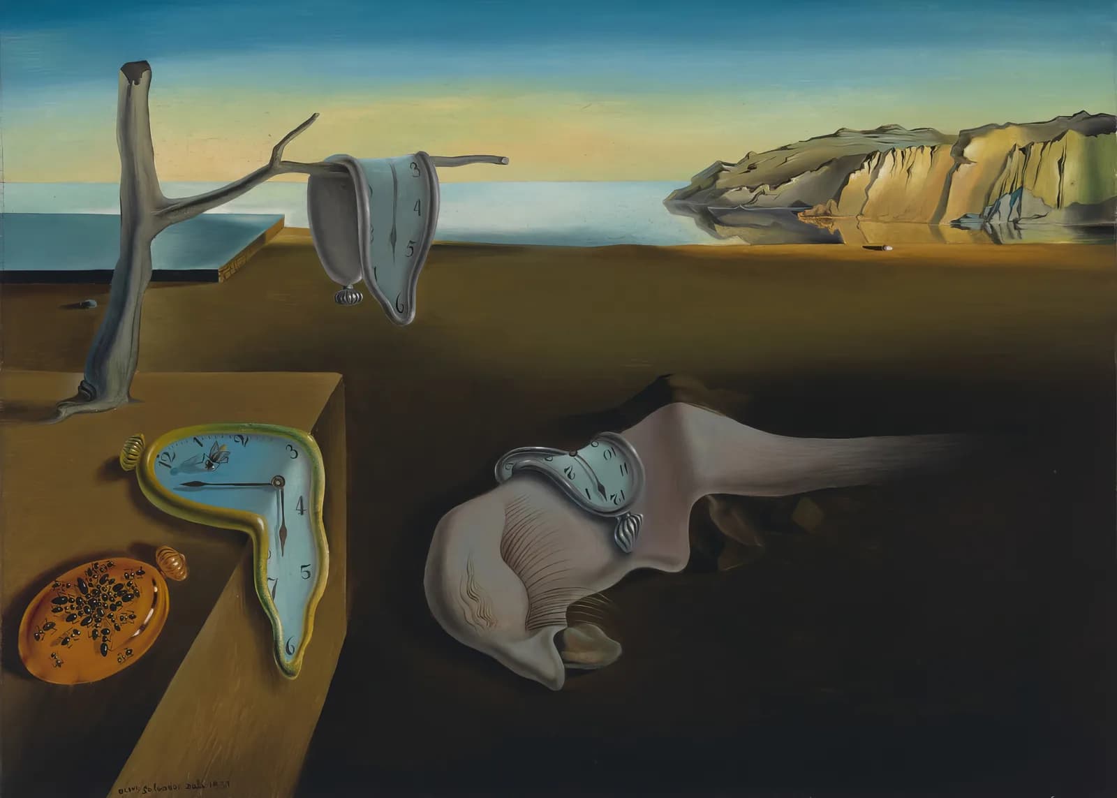 MAXIMALIST 2600 Salvador Dalí The Persistence of Memory (1931) copia