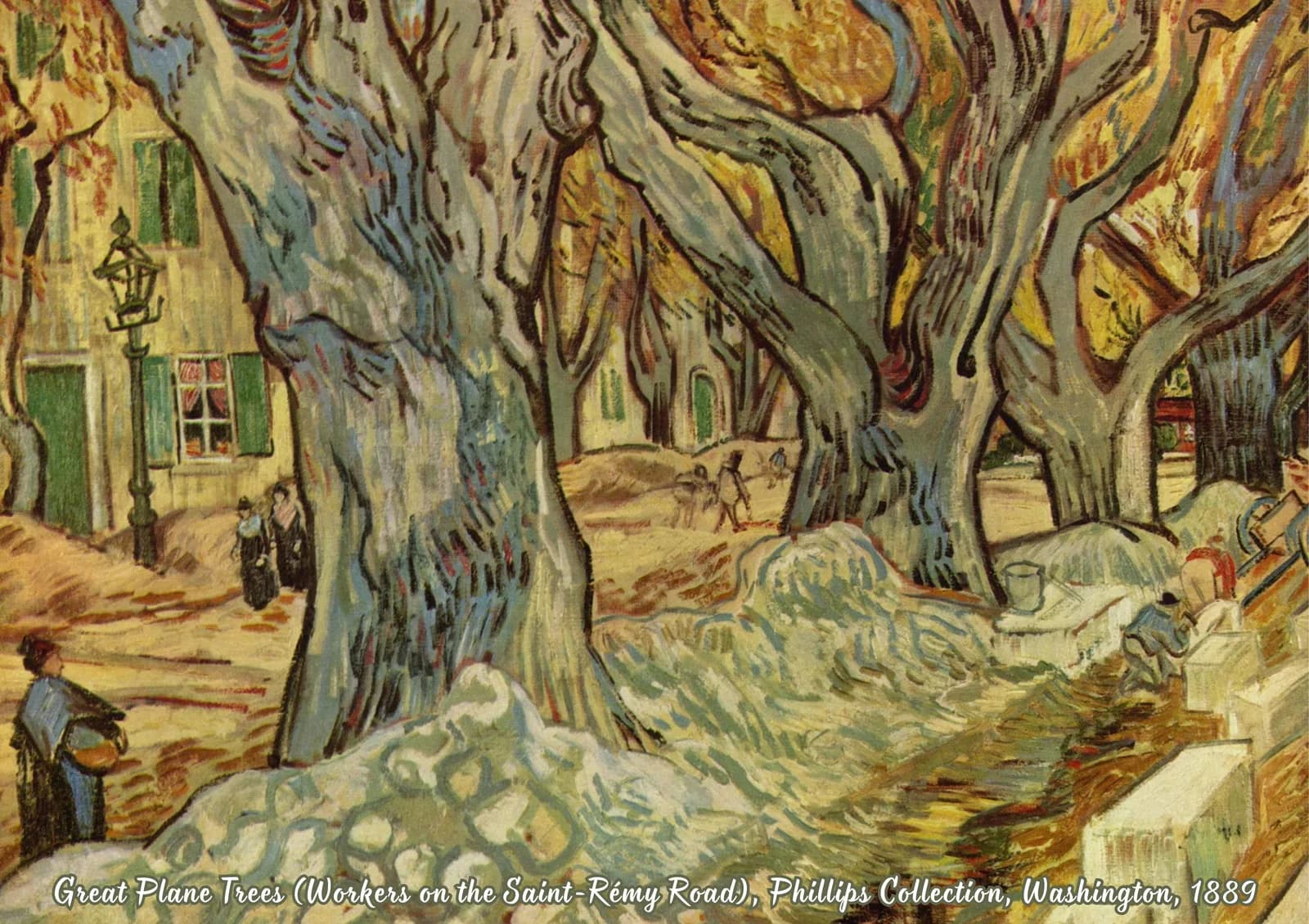 MAXIMALIST 2600 Vincent van Gogh, Great Plane Trees, 1889 Ratio (7x5) copia