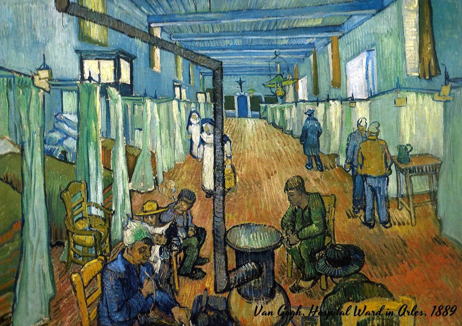 MAXIMALIST 2600 Vincent van Gogh, Hospital Ward in Arles, 1889 Ratio (7x5) copia