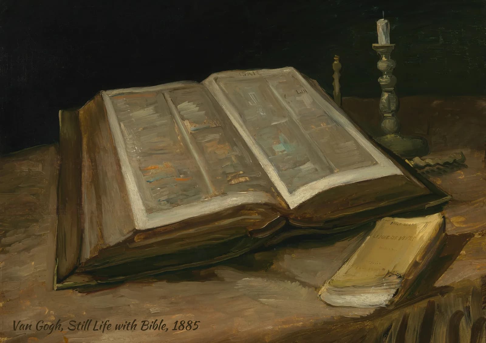 MAXIMALIST 2600 Vincent van Gogh, Still life with Bible,1885 Ratio (7x5) copia