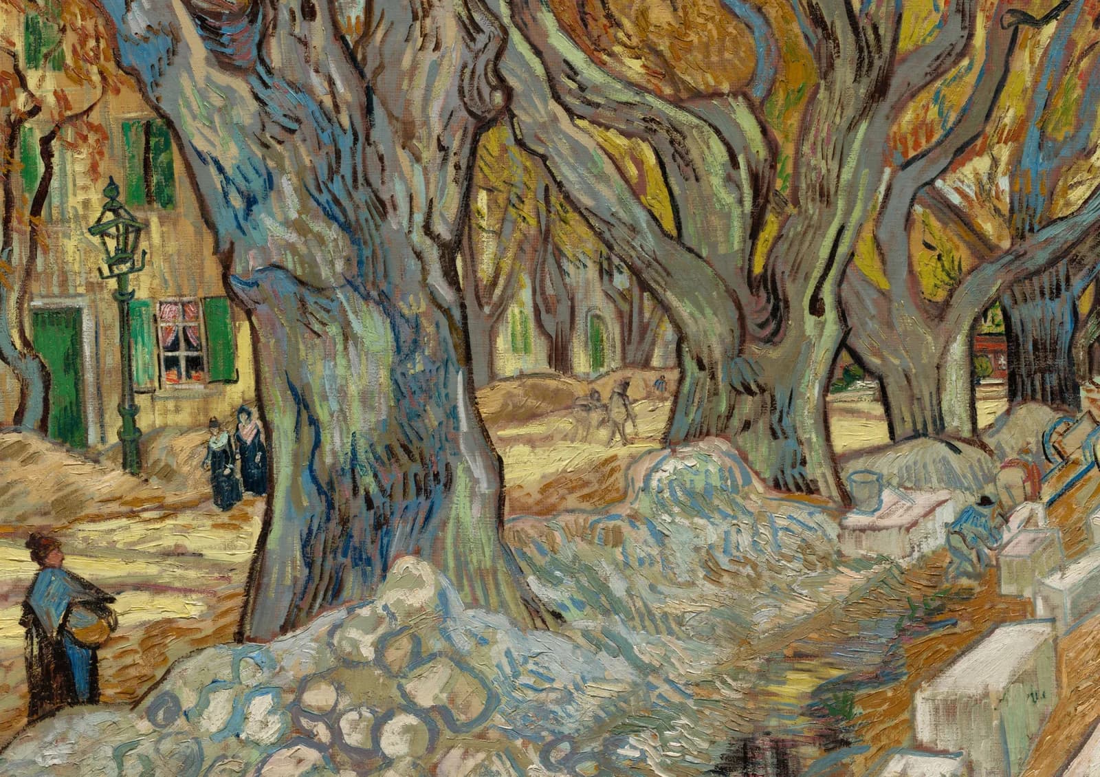 MAXIMALIST 2600 Vincent van Gogh, The Large Plane Trees, 1889 Ratio (7x5) copia