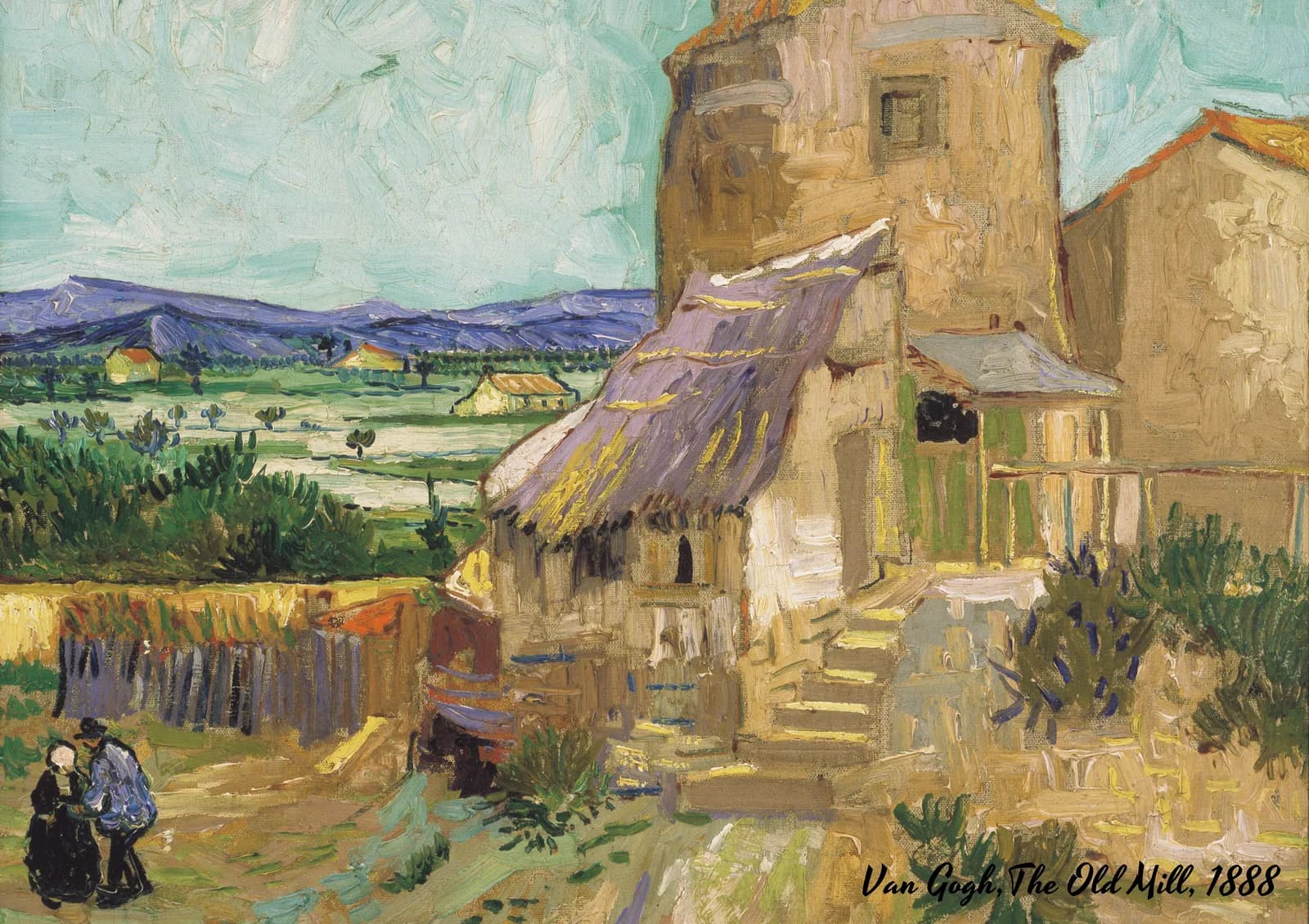 MAXIMALIST 2600 Vincent van Gogh,The Old Mill, 1888 Ratio (7x5) copia