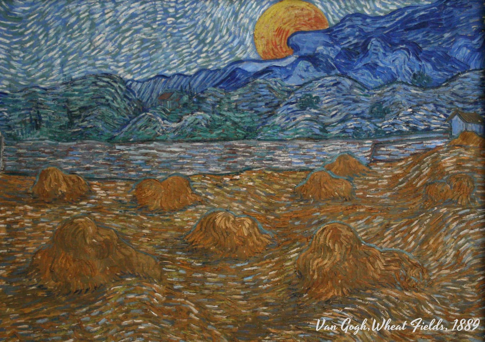 MAXIMALIST 2600 Vincent van Gogh,Wheat Fields, 1889 Ratio (7x5) copia
