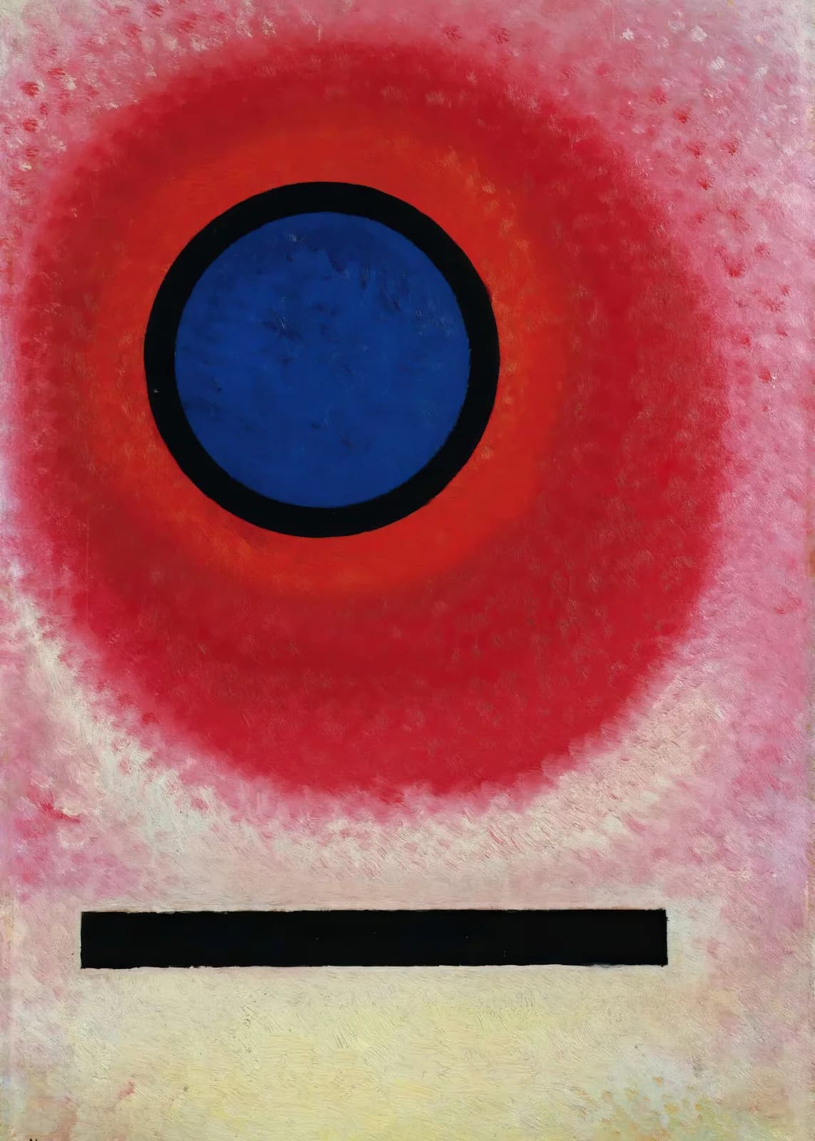 MAXIMALIST 2600 Wassily Kandinsky Blauer Kreis No 2 (Cercle Bleu Ii) (1925) copia