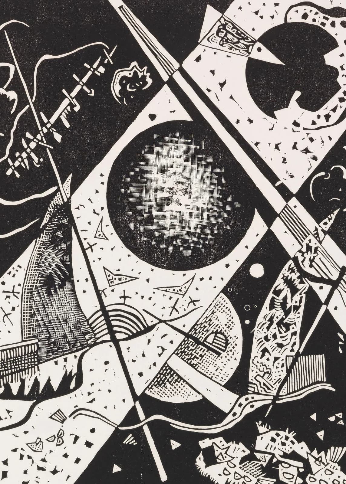 MAXIMALIST 2600 Wassily Kandinsky Kleine Welten VI (1922) copia