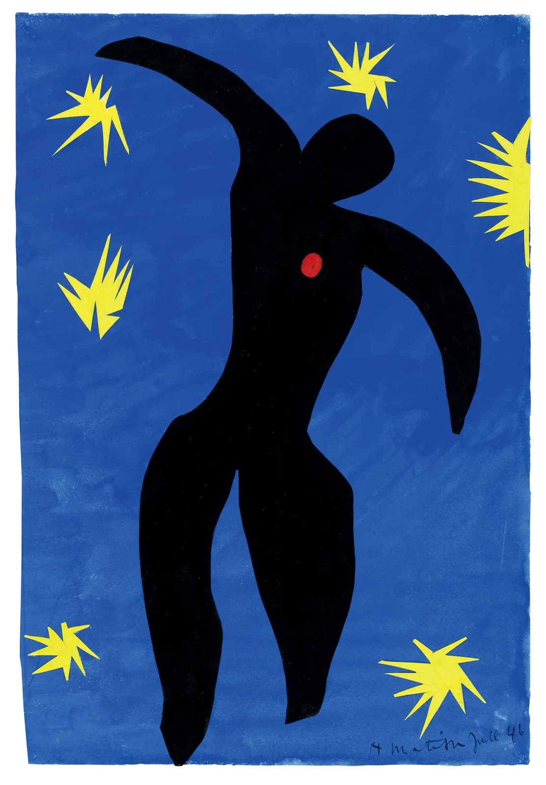 MAXIMALIST 2600 Henri matisse icarus 1944 trivium art history copia