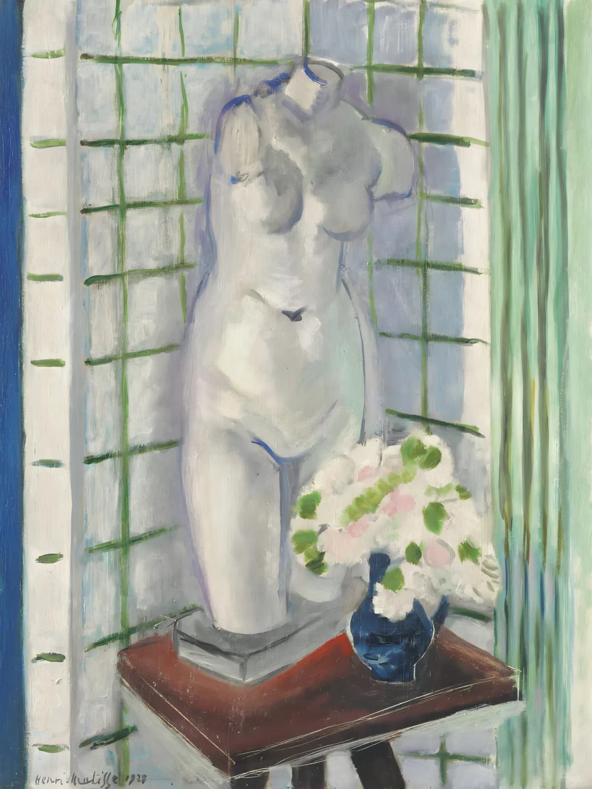 MAXIMALIST 2600 Henri Matisse Antique et oeillets (1928) copia