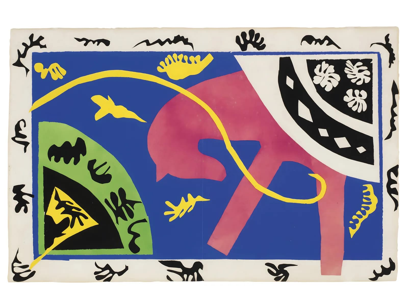 MAXIMALIST 2600 Henri Matisse Le Cheval, L’Ecuyére et le Clown, from Jazz (1947) copia