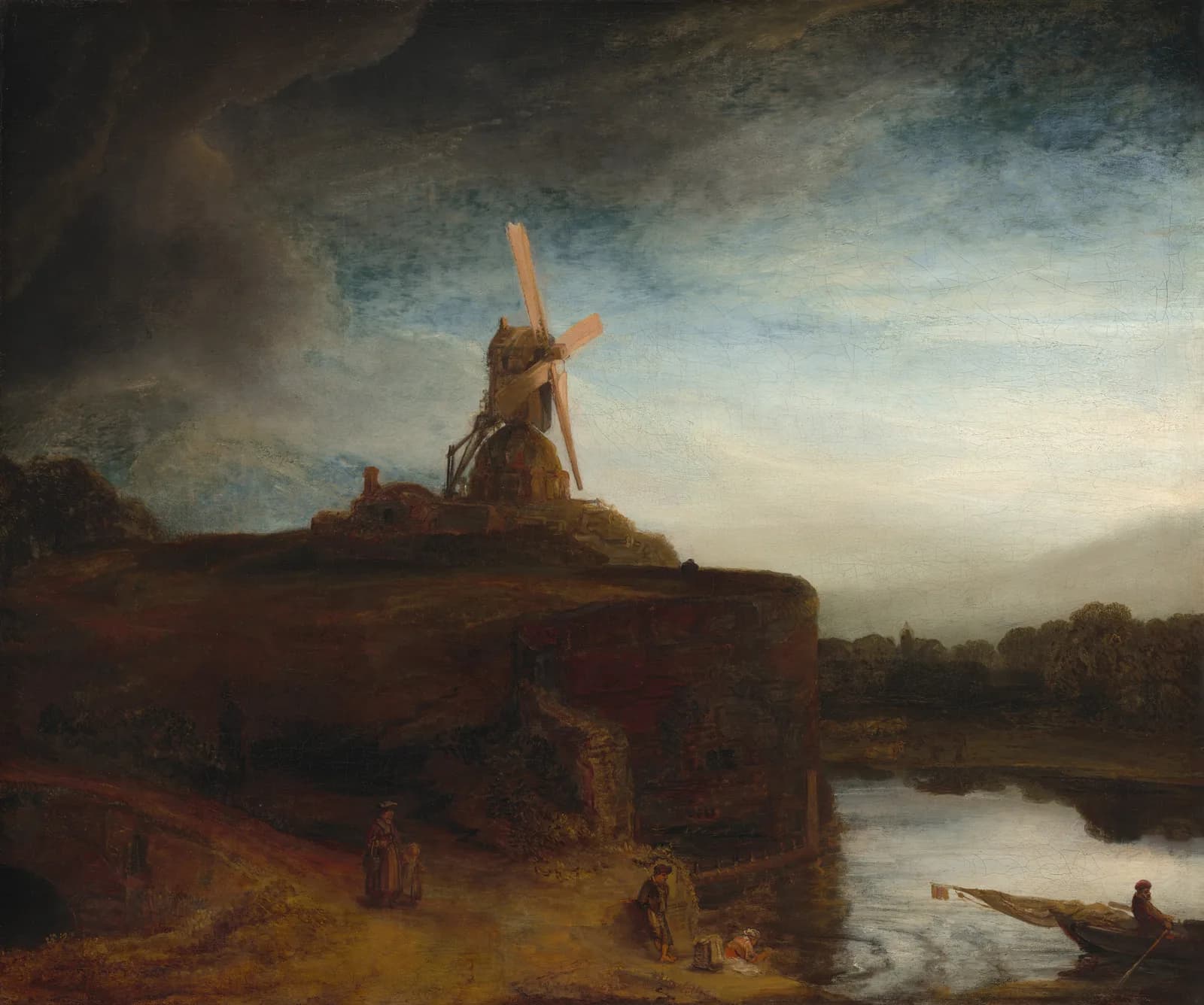 AUTUMN VINTAGE LD Rembrandt van Rijn s The Mill (1645 1648)