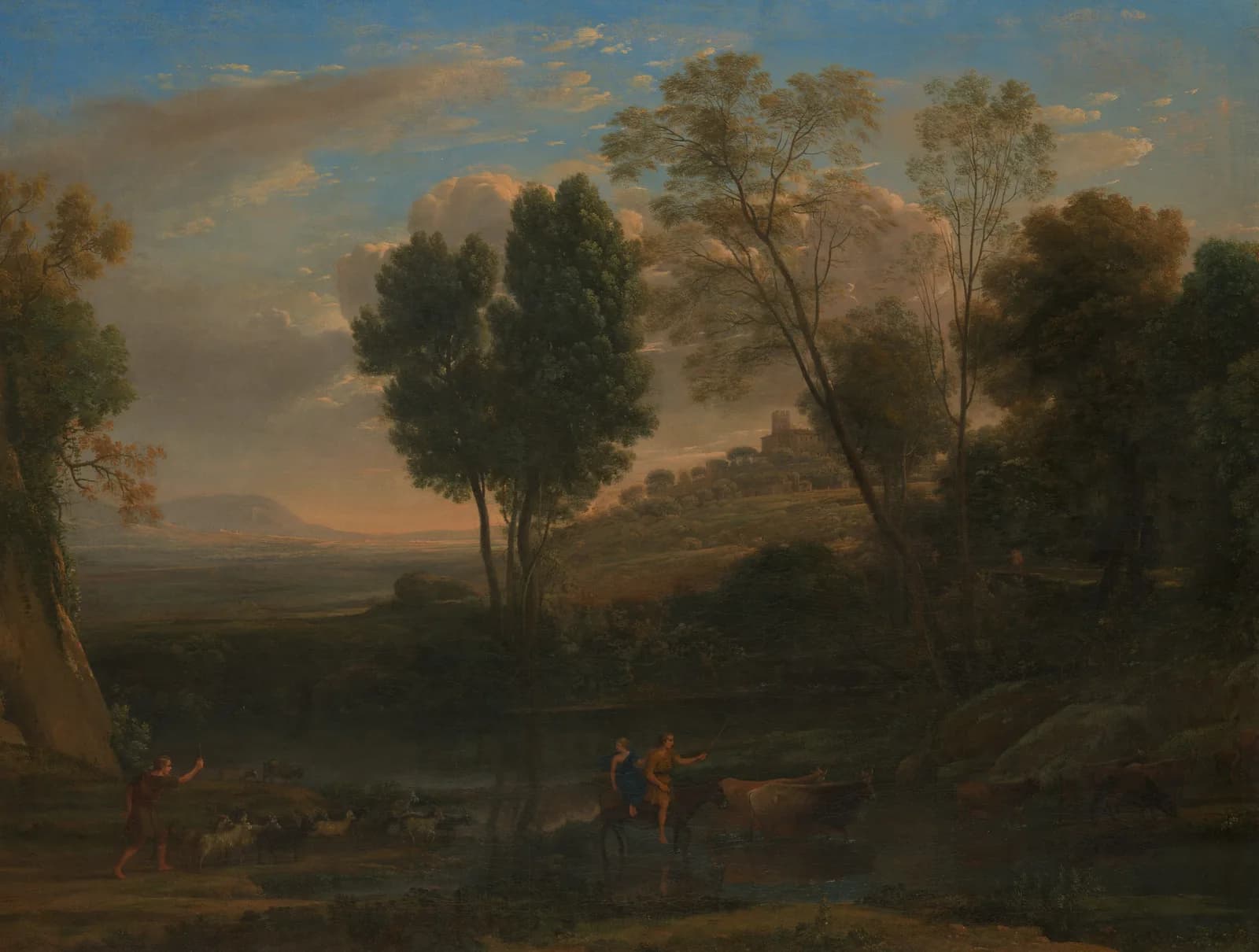AUTUMN VINTAGE LD Sunrise by Claude Lorrain (Claude Gellée)