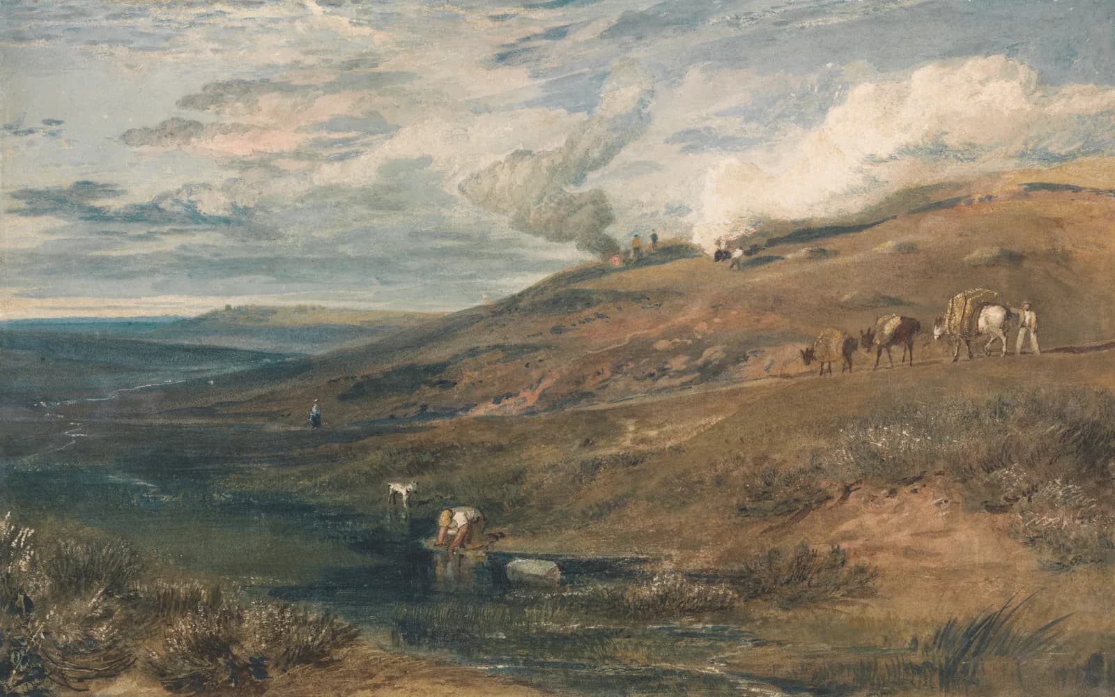 AUTUMN VINTAGE LD Dartmoor The Source of the Tamar and the Torridge