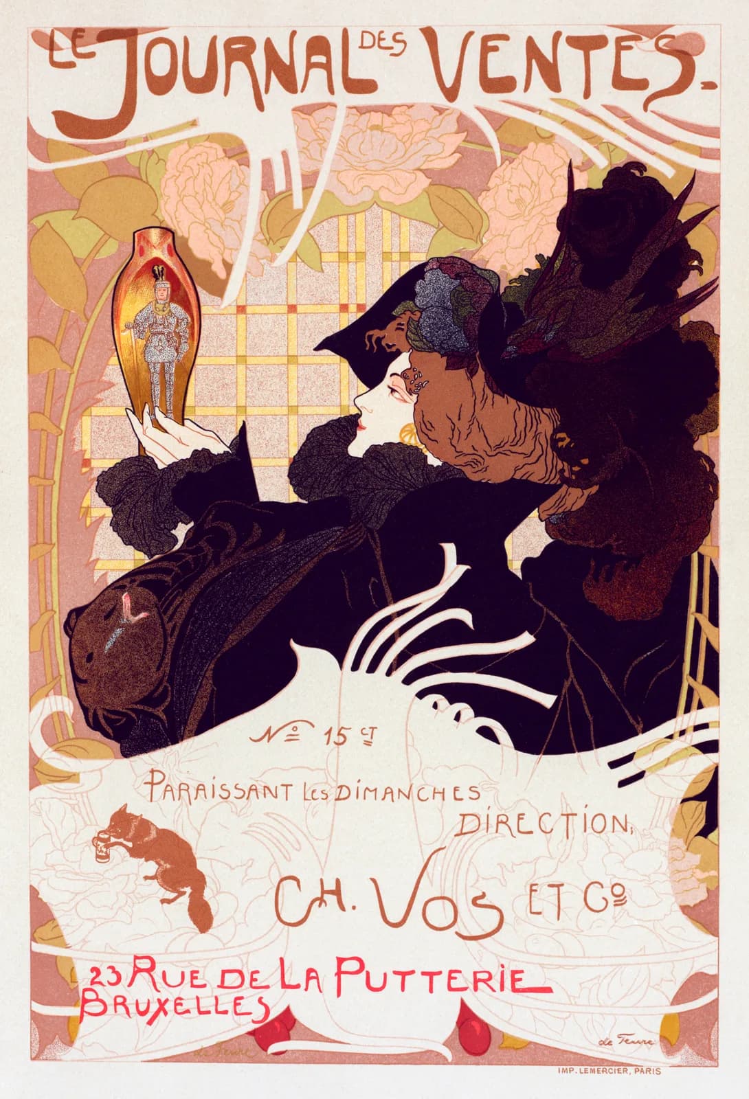 AUTUMN VINTAGE LD Journal des Ventes (1899) by Georges de Feure