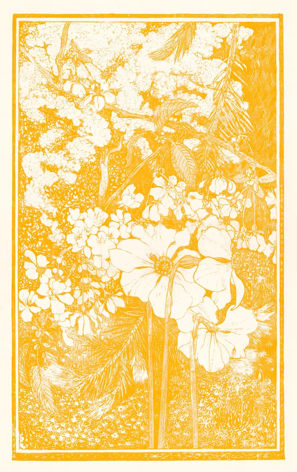 AUTUMN VINTAGE LD Lente (in or before 1897) by Theo van Hoytema